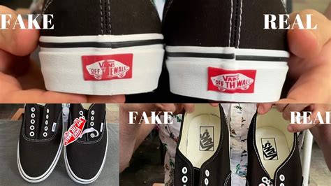 fake vans shoes vs real|identification of vans shoes.